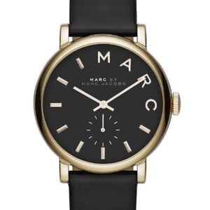 Marc By Marc Jacobs Black and Gold Women's Watch